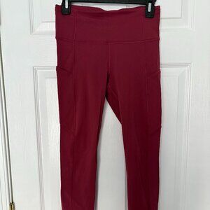 Lululemon Fast & Free High Rise Crop II Legging